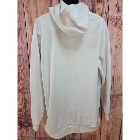 Nike Dri-Fit Standard Fit White Hoodie Size XXL - Picture 2 of 8